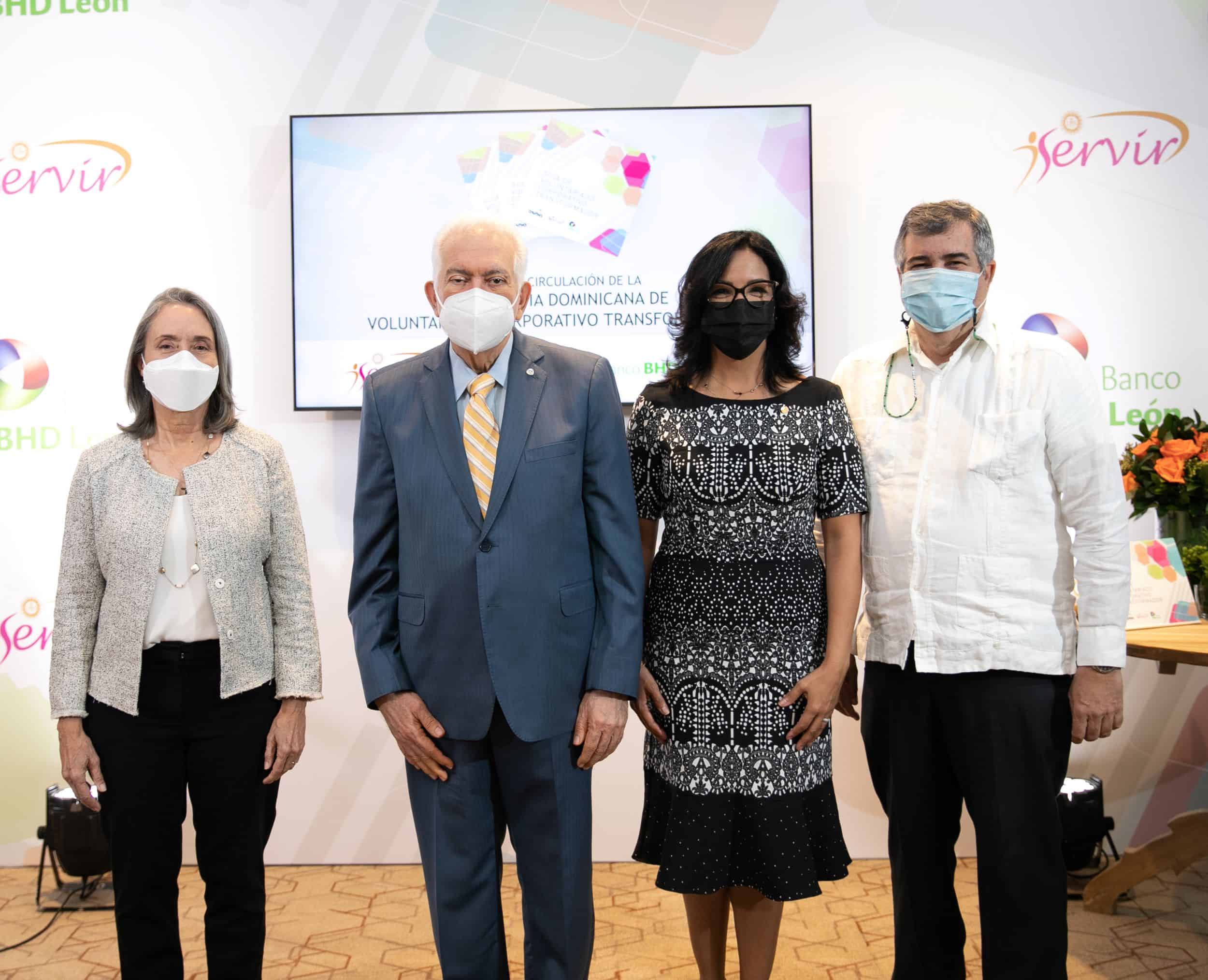 Banco BHD León y Servir-D presentaron la primera guía del país sobre voluntariado corporativo 